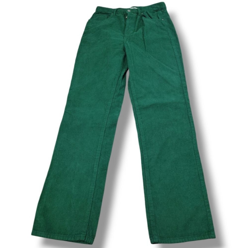 Pacsun Pants Size 29 W30" x L31" Pacsun Dad Jean Corduroy Pants Button Fly Green